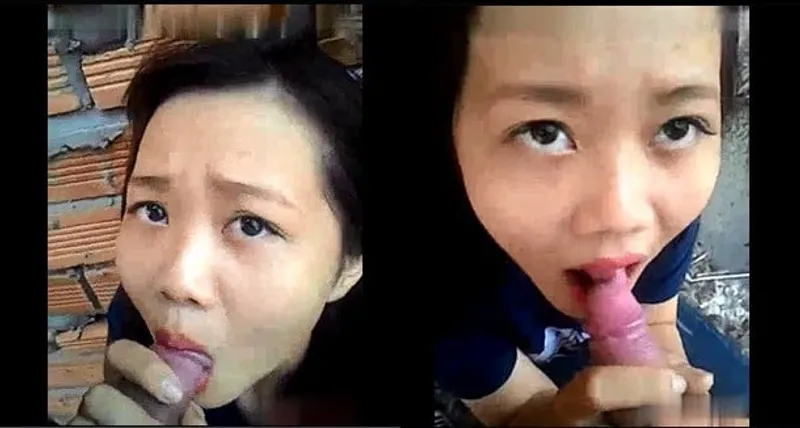 Eny bú cò ở vườn sau nhà