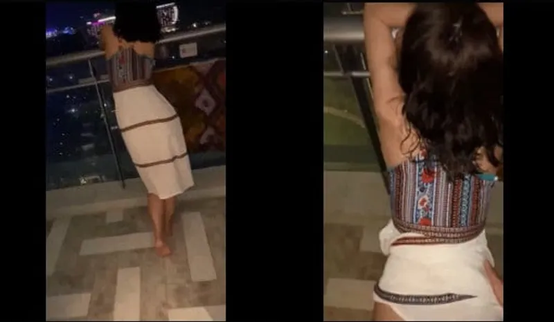 Hành sự cùng em ngoài ban công chung cư